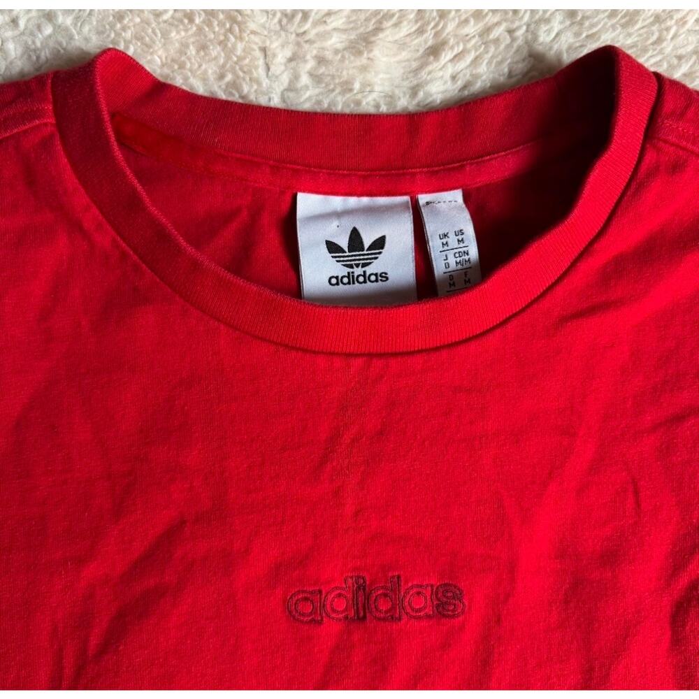 Adidas CNY Trefoil T-Shirt Men’s M Red Graphic Tee Lunar New Year - Picture 4 of 10